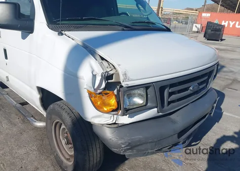 2007 Ford E-250 Commercial/Recreational z USA, uszkodzony, nr VIN 1FTNS24L07DA38220